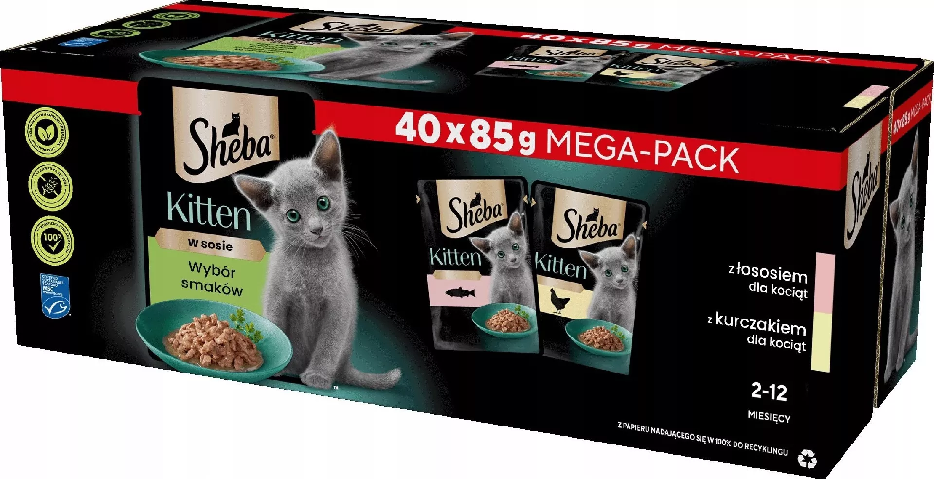 Wet Cat Food - Sheba Kitten
