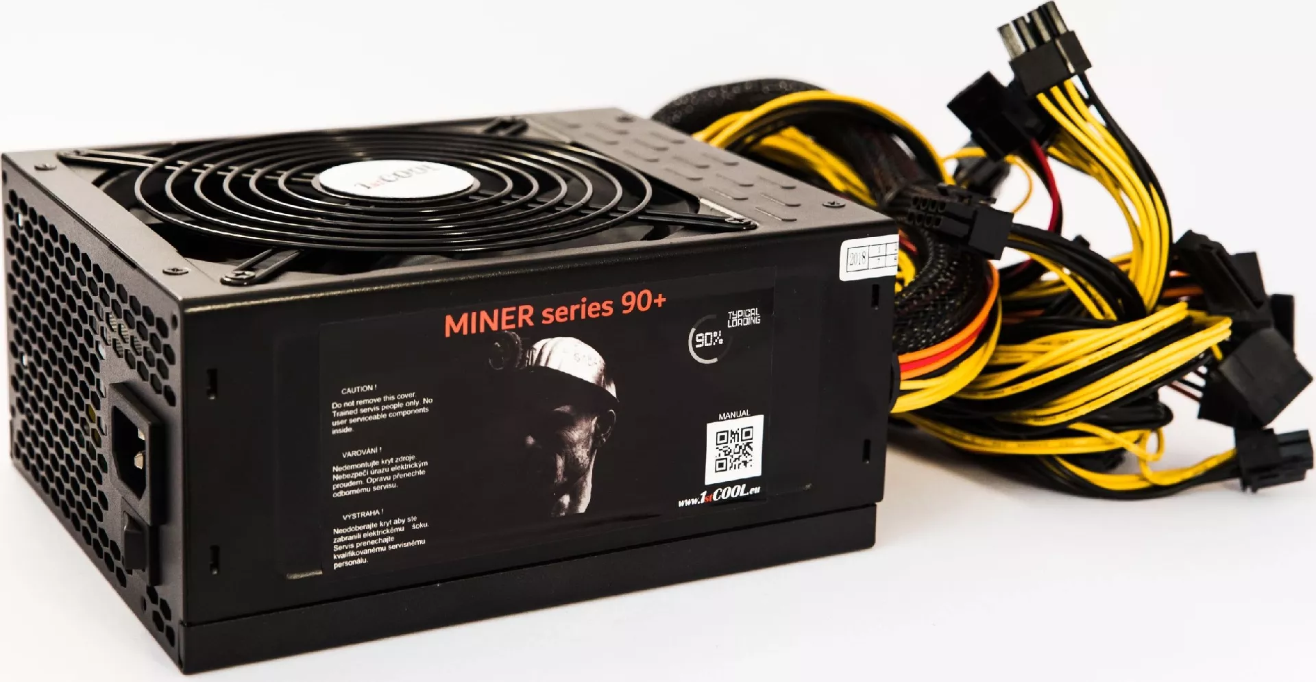 Zasilacz 1stCOOL Miner 1600W (ECP-1600A-14-90) ECP-1600A-14-90