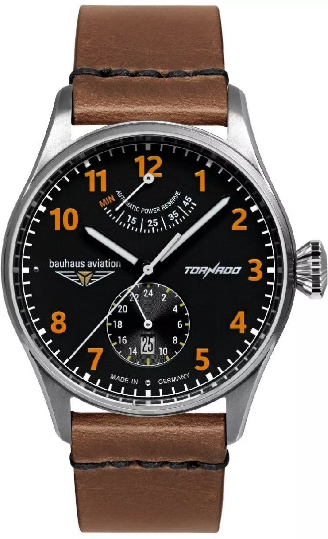 Bauhaus Aviation Tornado 27905 pulkstenis, 42 mm
