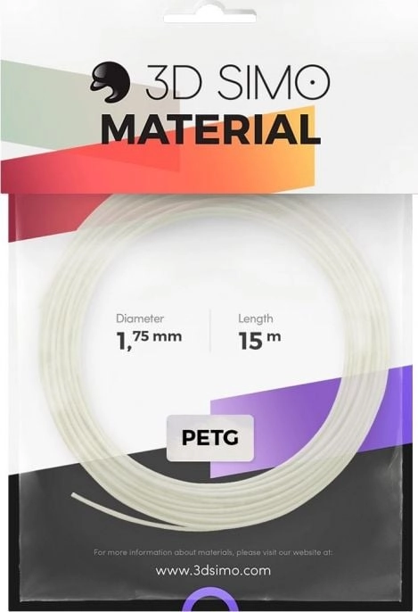 3DSimo PETG filament white (G3D3002) G3D3002