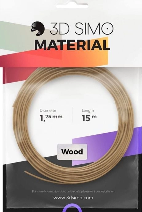 3DSimo Filament Wood brown (G3D3003) G3D3003