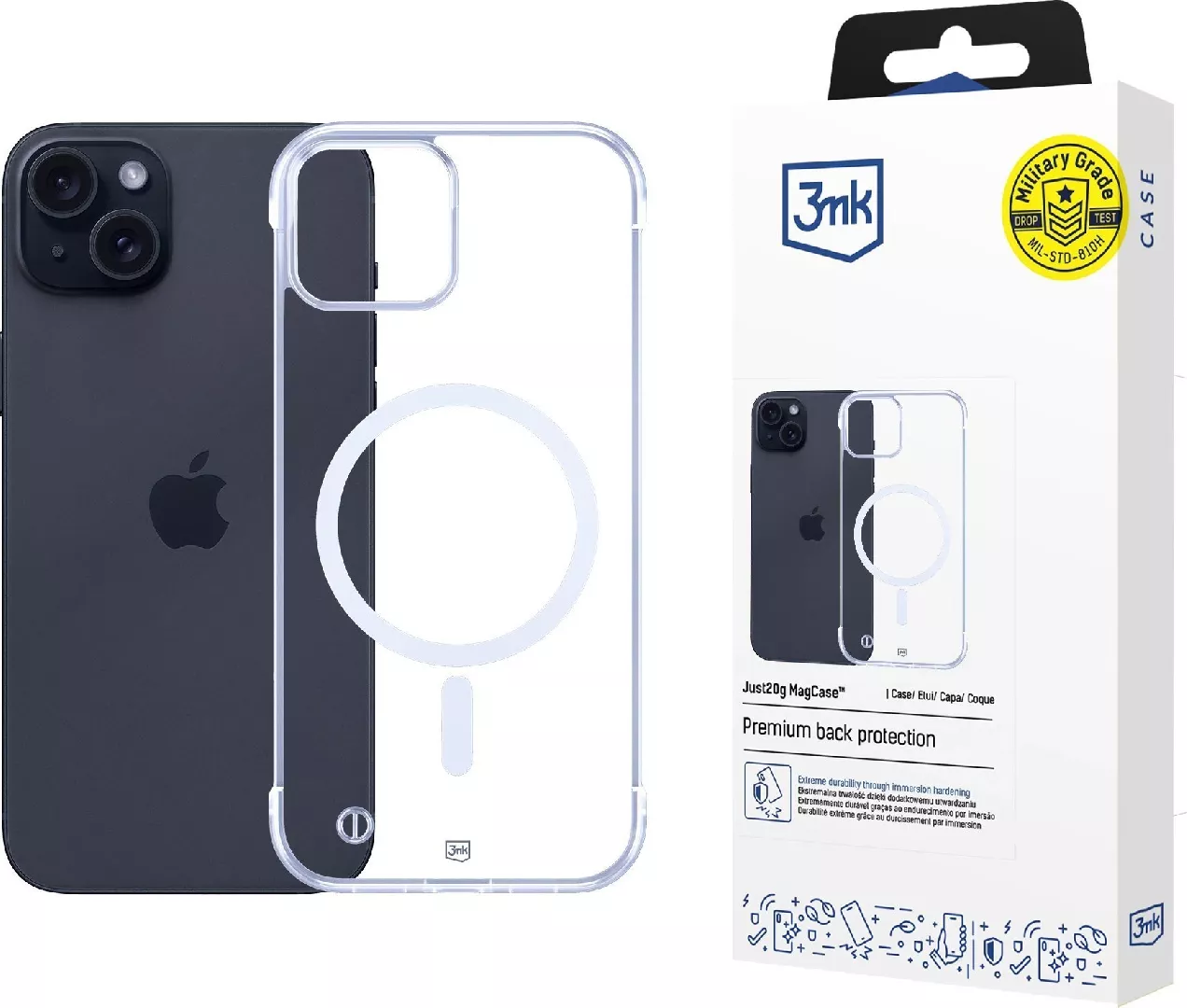 3MK Etui Just20g MagCase do Apple