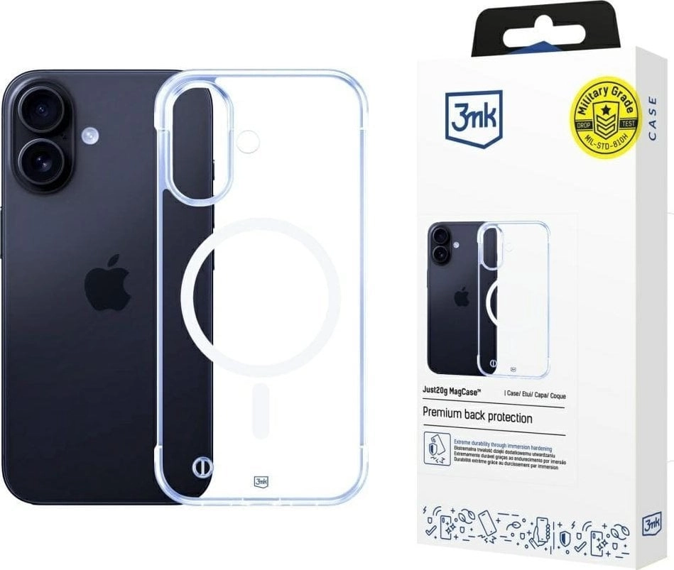 3MK Etui Just20g MagCase do Apple