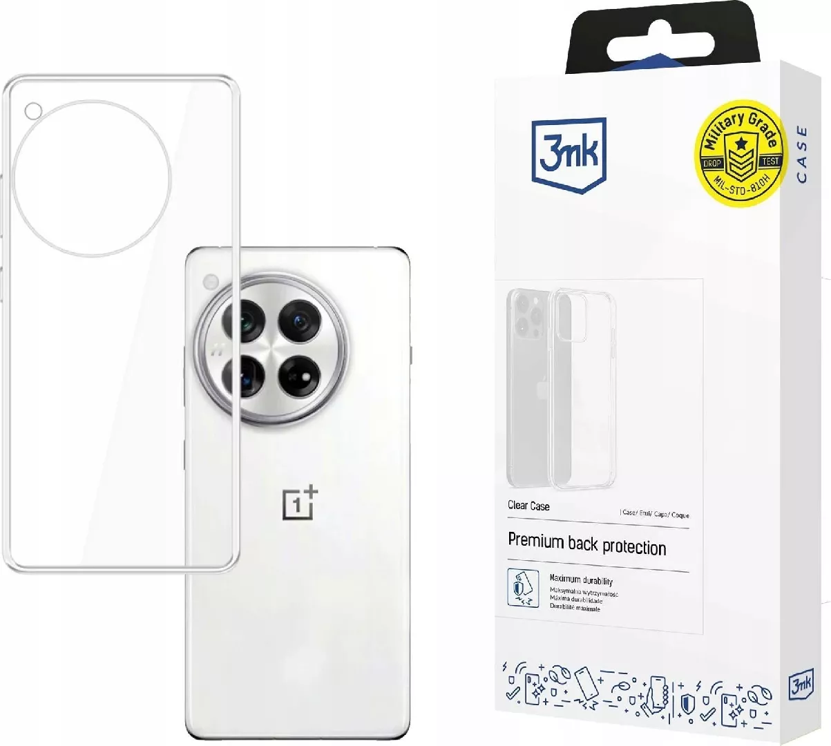 3MK Etui Clear Case of OnePlus