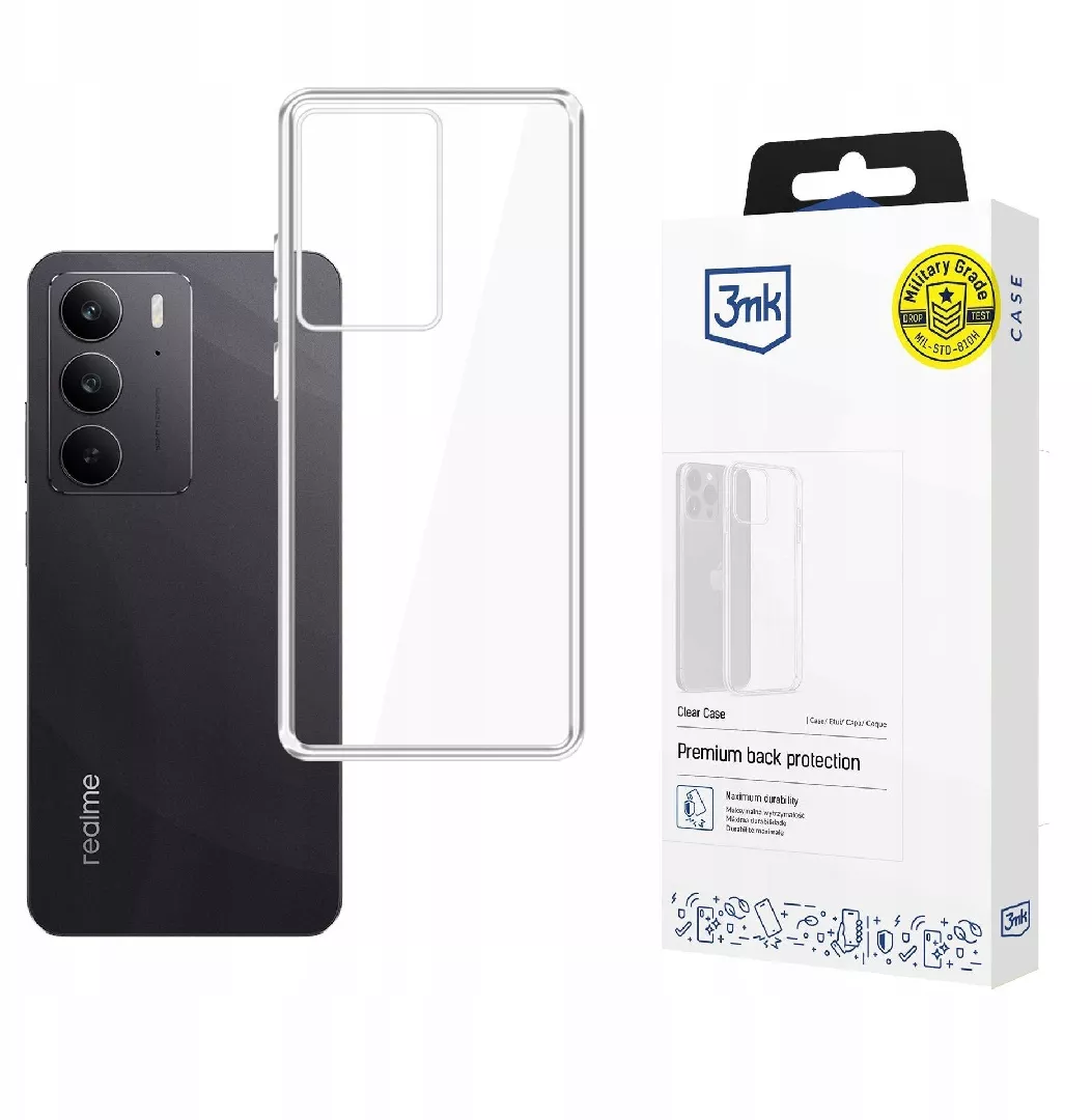 Realme C75 - 3mk Clear Case