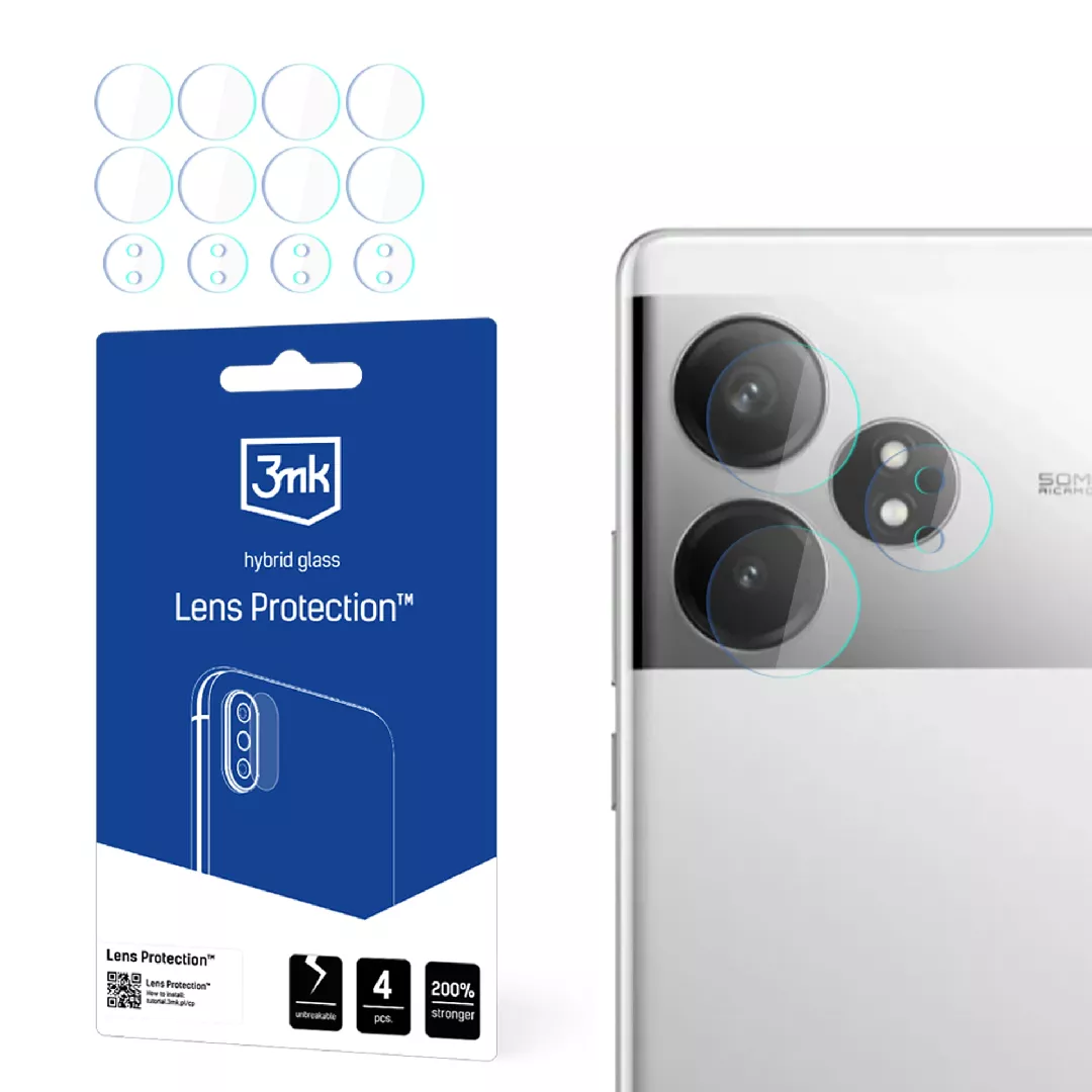 3MK Hybrid glass for camera lens