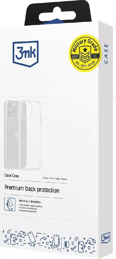 3MK 3mk Clear Case pro Motorola
