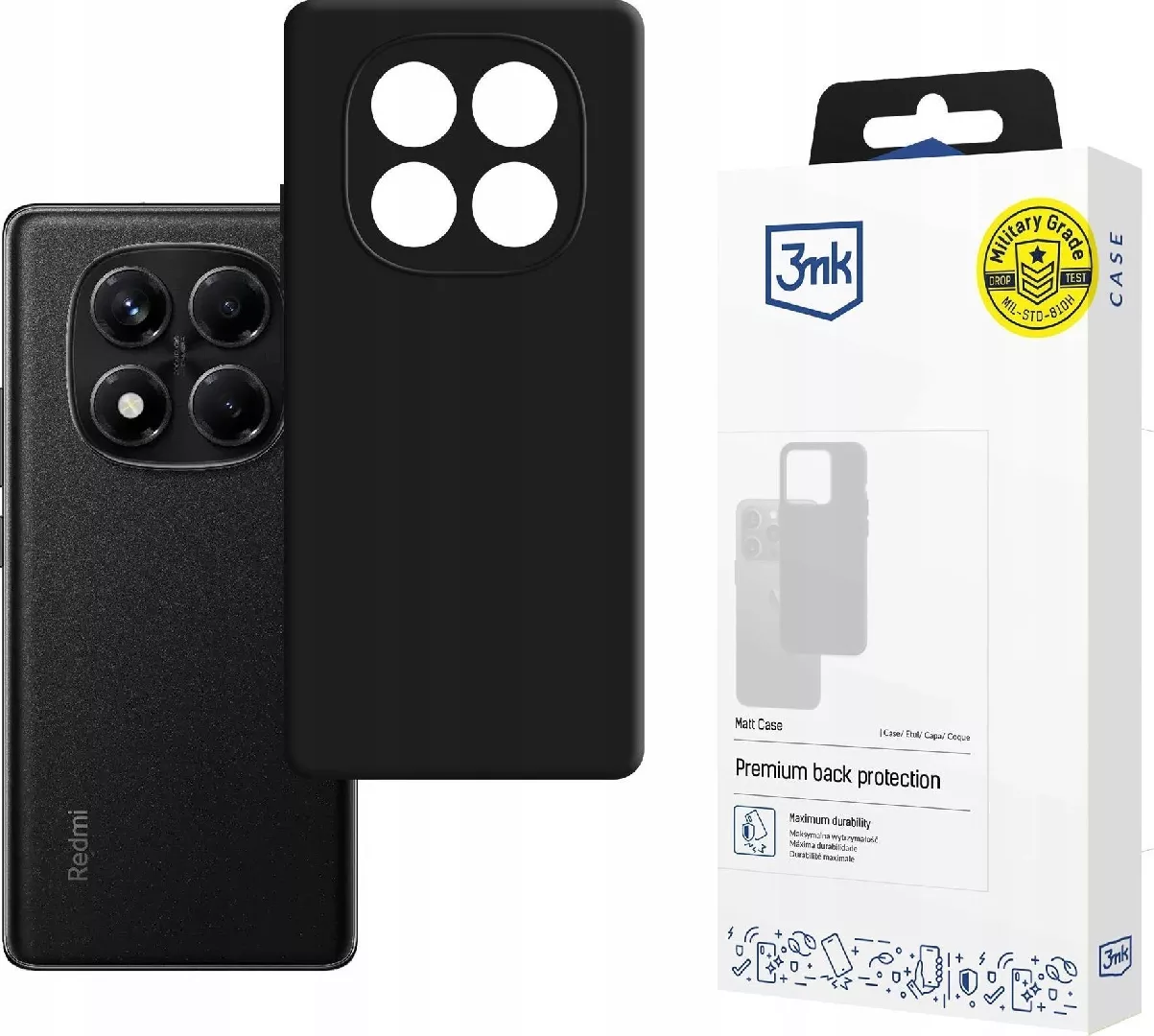 Mobiili tagakaas 3MK Redmi Note 14