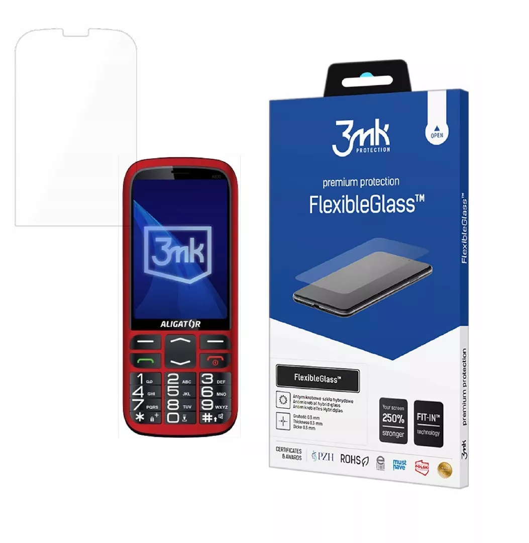 Aligator A830 Senior - 3mk FlexibleGlass