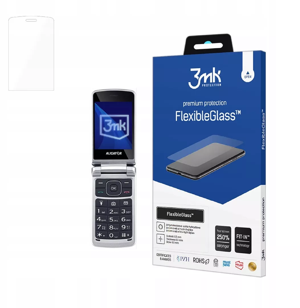 Aligator V710 Senior - 3mk FlexibleGlass