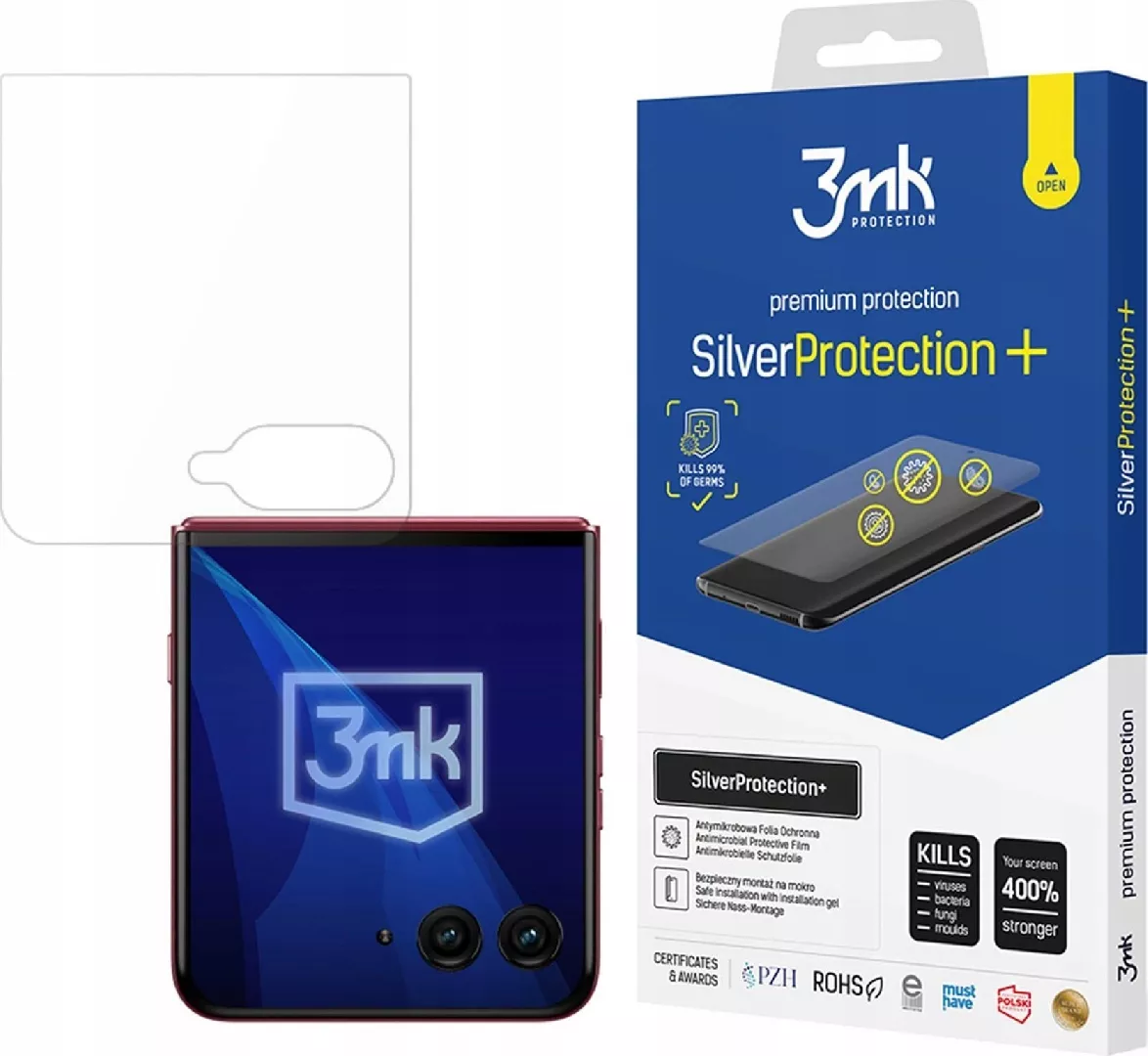 3MK SilverProtect+ antimicrobial foil wet-mounted for