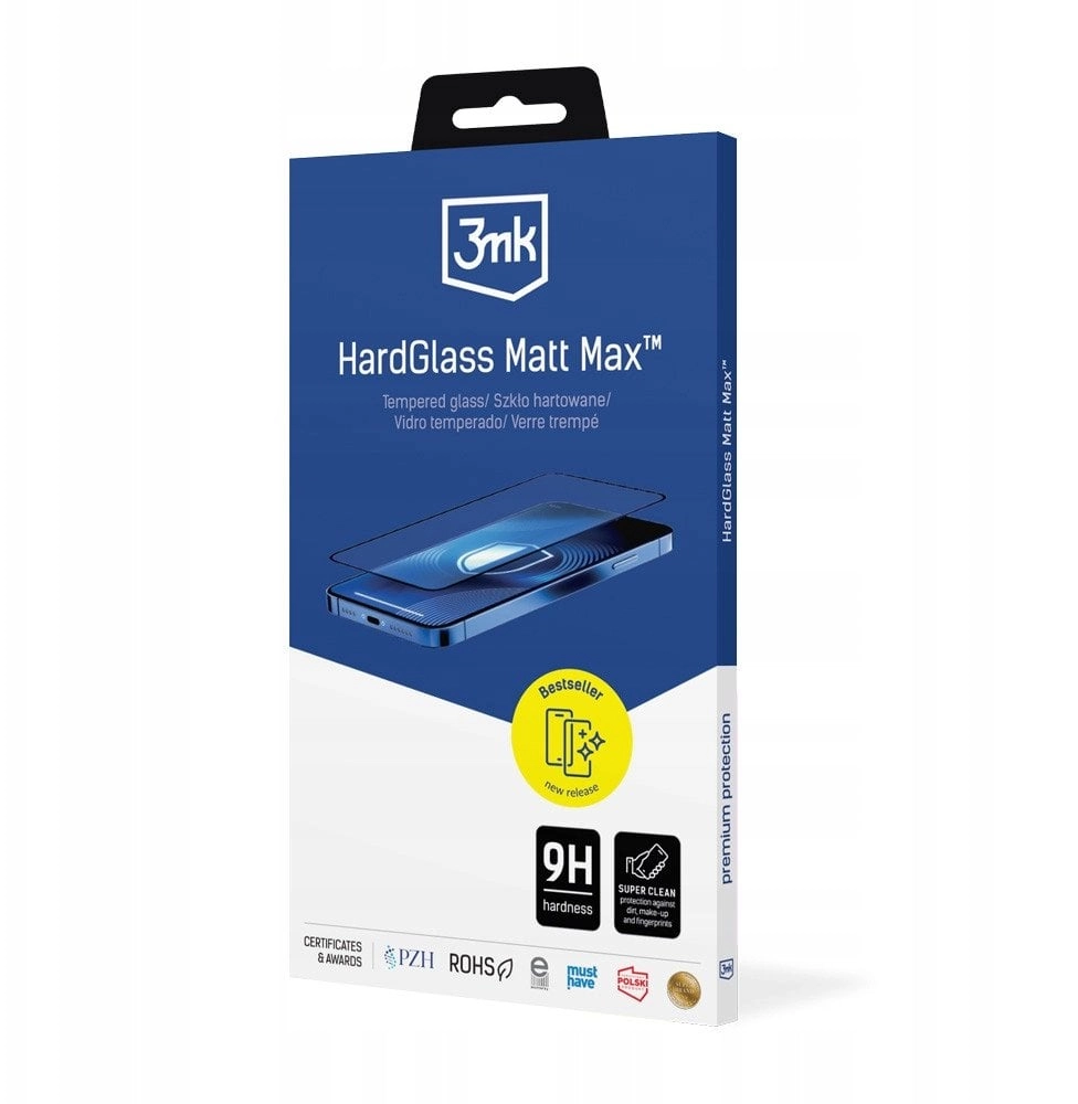 Matte tempered glass 3mk HardGlass Matt