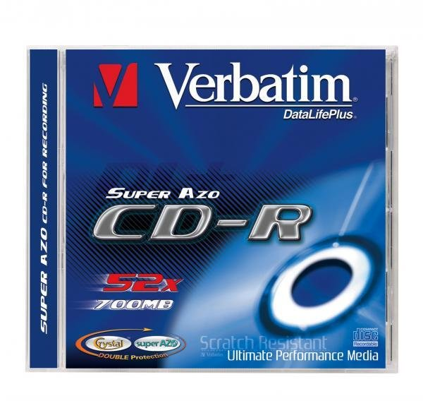 Verbatim Matricas CD-R AZO 700MB 52x