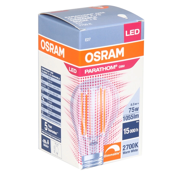 Spuldze Retrofit CLA 7.5W(75)/827 DIM