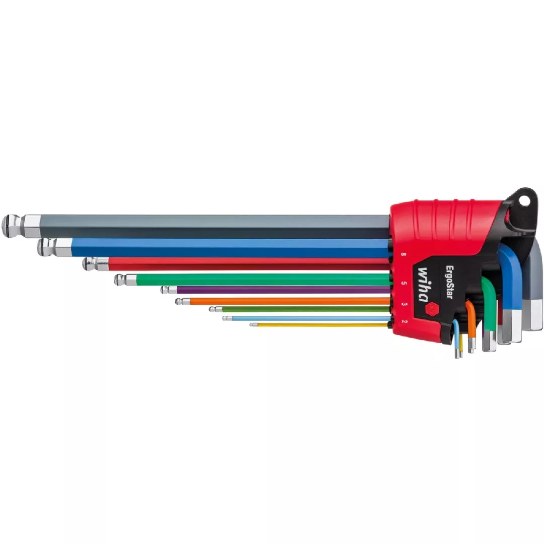 Wiha L-key set in ErgoStar holder