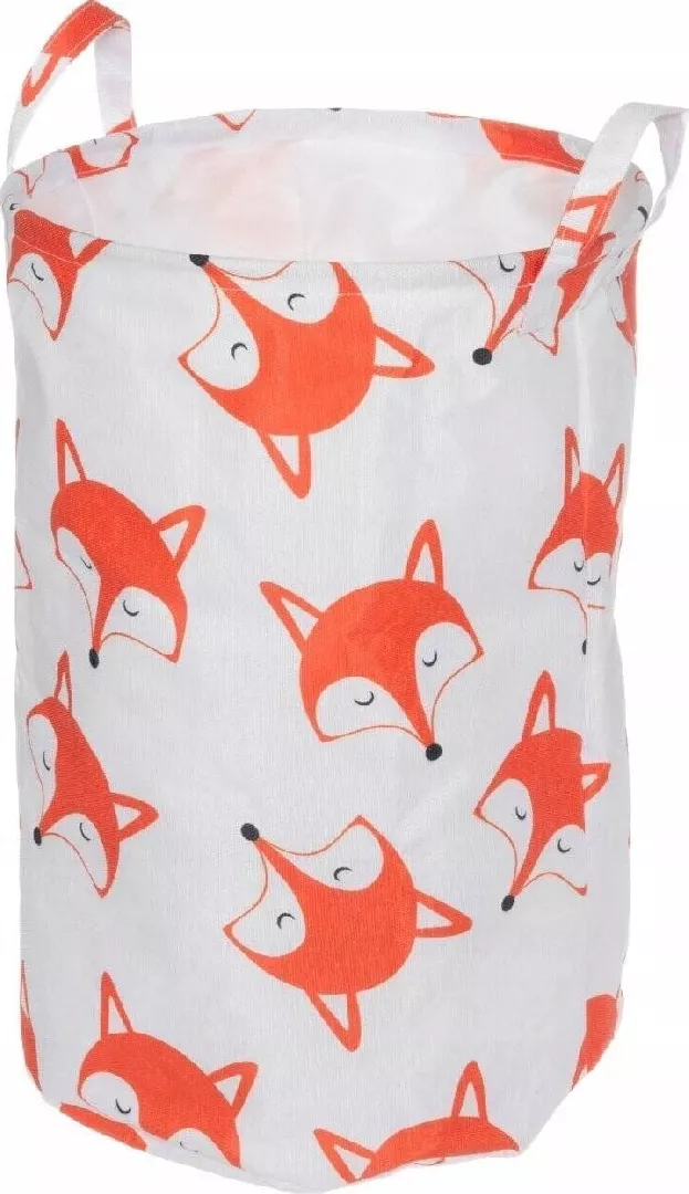 Textile basket with handles FOXY Ø