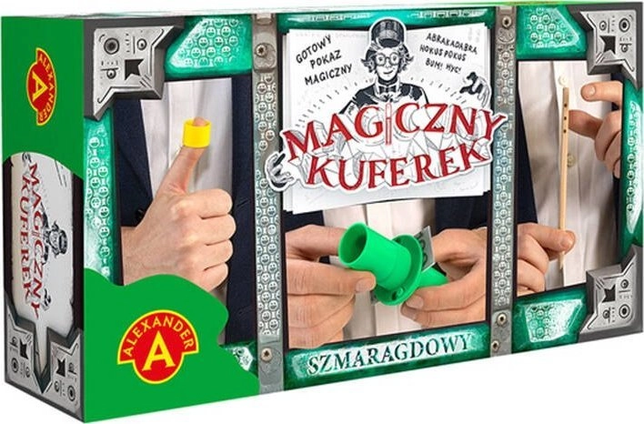 4M Magic tricks magician`s case emerald