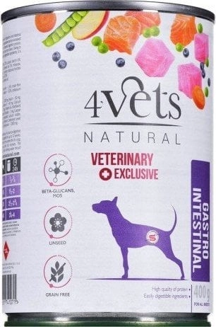 4VETS Natural Gastro Intestinal Dog -