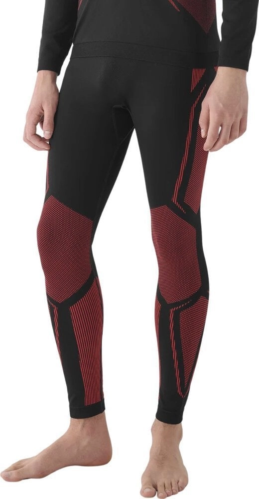 Men````s thermoactive leggings 4F M166 red