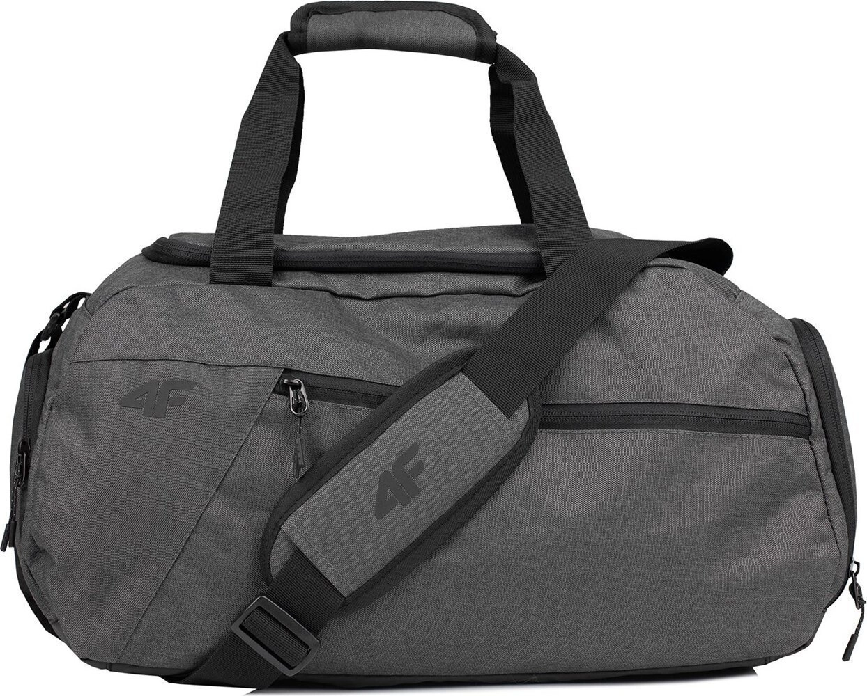Bag 4F U052 grey melange 4FAW23ABAGU052