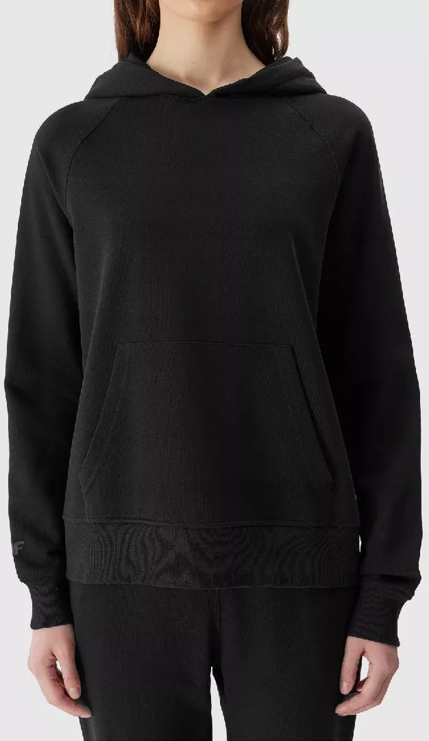 Women````s sweatshirt 4F F0955 deep black