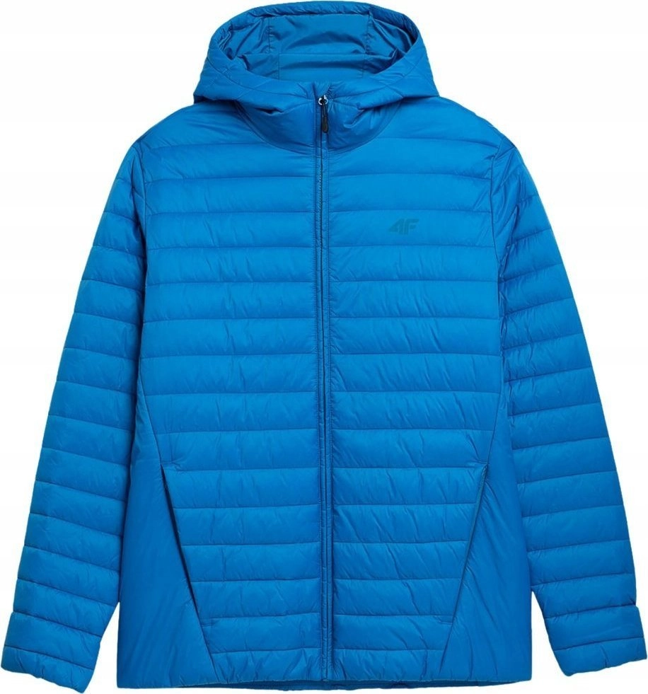 Men````s down jacket 4F blue 4FSS23TDJAM085