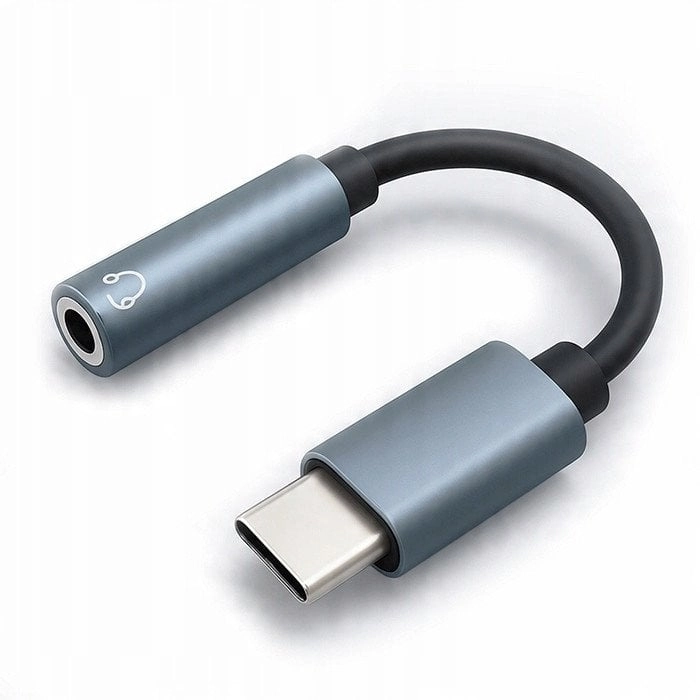 Qoltec Adapter przejściówka USB-C Jack 3