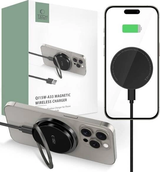 Tech-Protect QI15W-A33 inductive charger with MagSafe