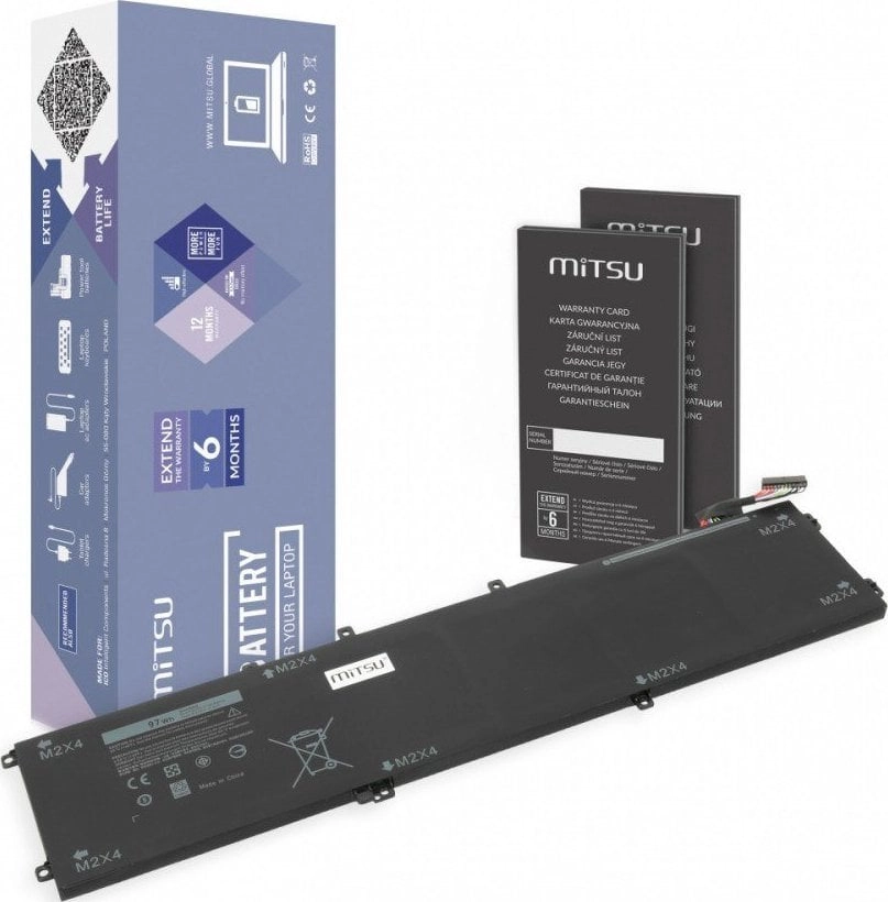 #Mitsu do Dell XPS1595508500mAh(97Wh) 11.4V
