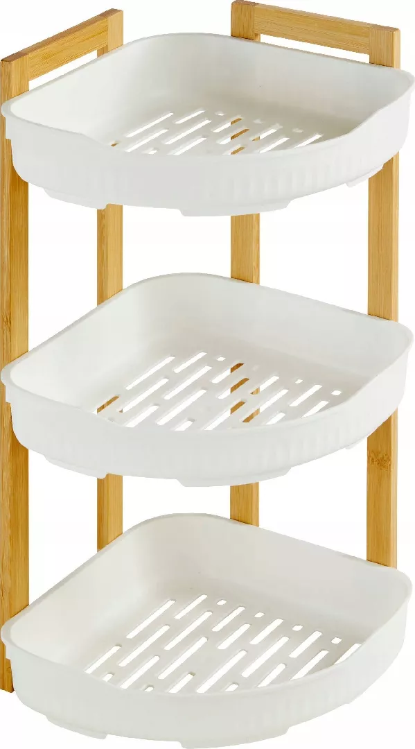 NATUREO standing corner shower organizer  29