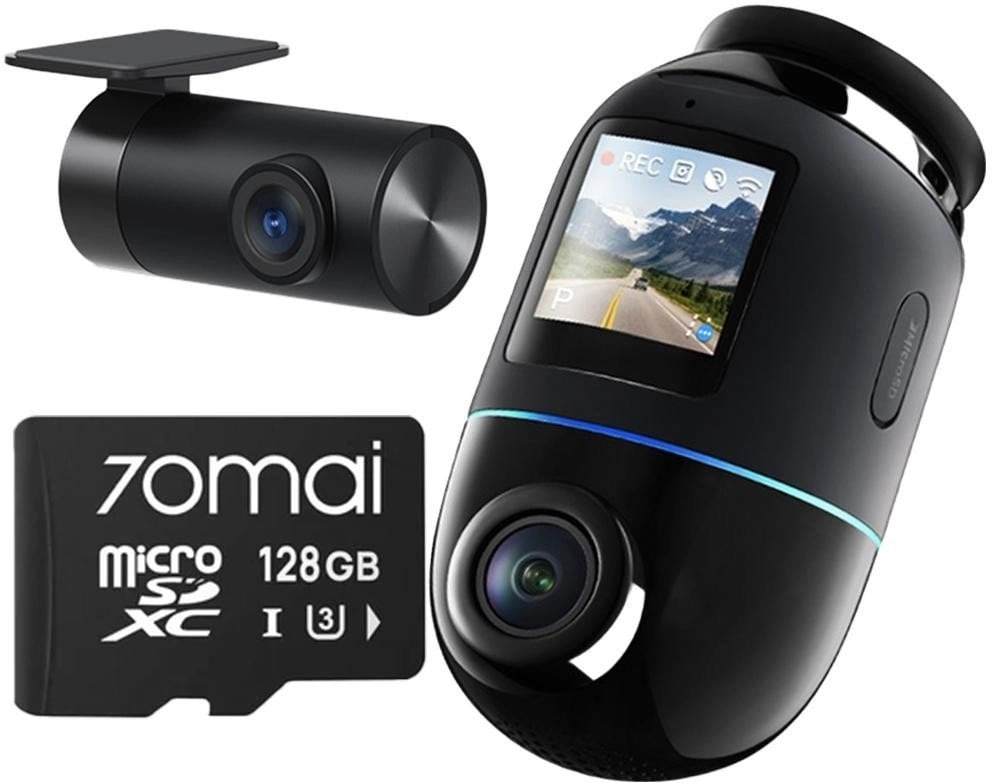 Wideorejestrator 70mai X800 4K Dual Czarna