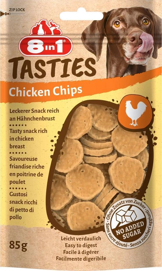 8in1 8in1 Przysmak Tasties Chicken Chips