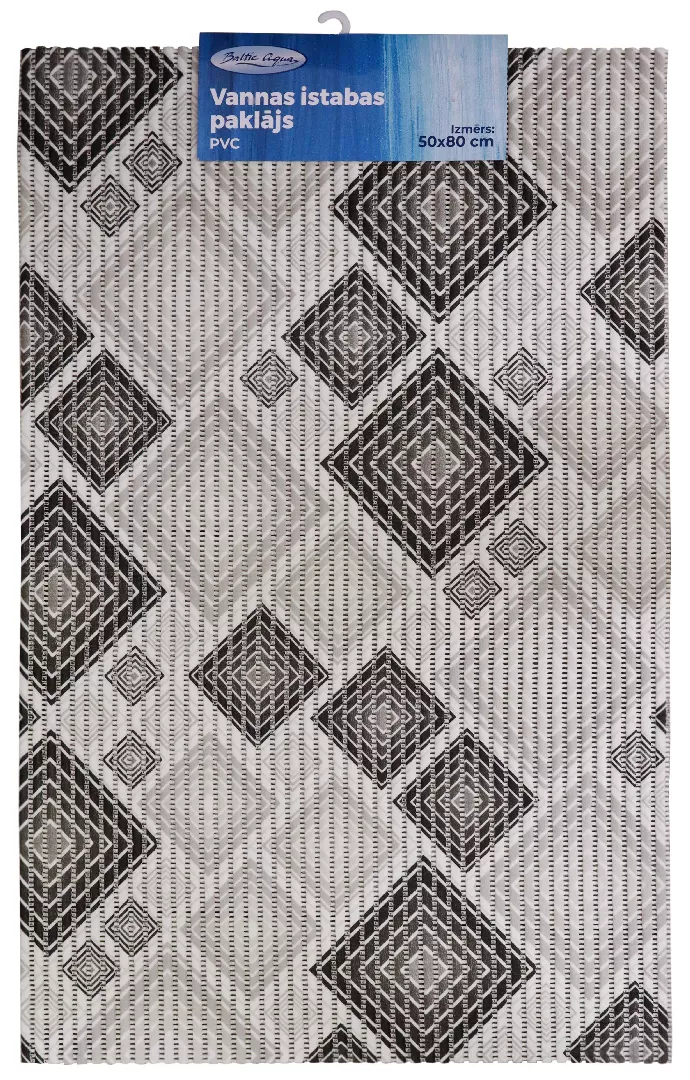 Vannas istabas paklājs 50x80cm  PVC 9130605
