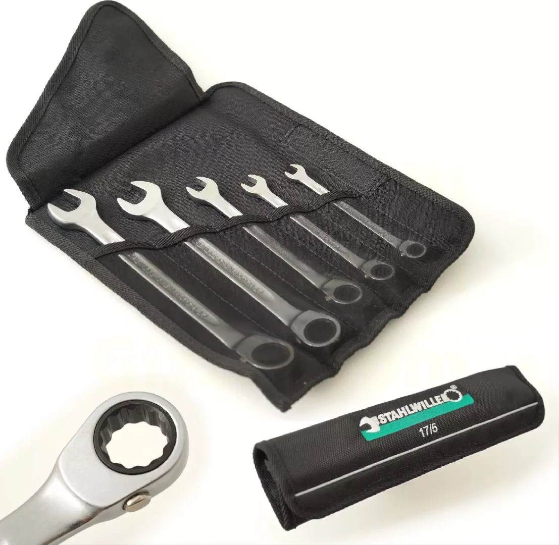 Stahlwille 96411705 17/5 Ratcheting crowfoot wrench