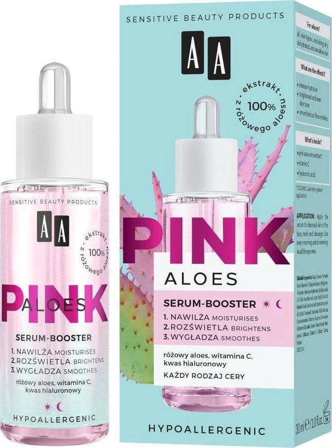 AA Aloes Pink serum-booster 30ml 5900116088860
