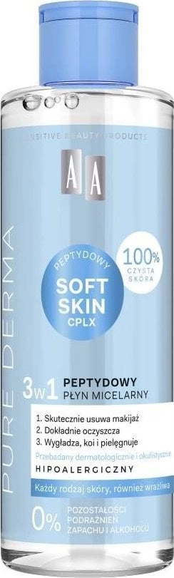 AA Pure Derma Peptide micellar fluid