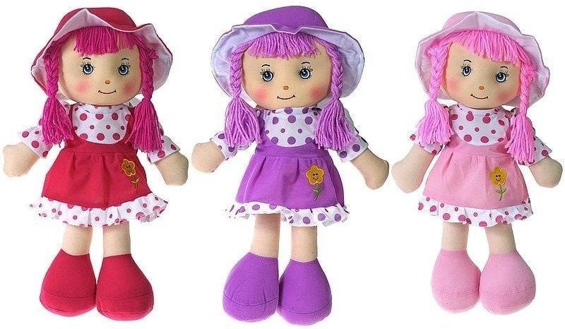 Lalka szmacianka 45cm polski dźwięk MIX