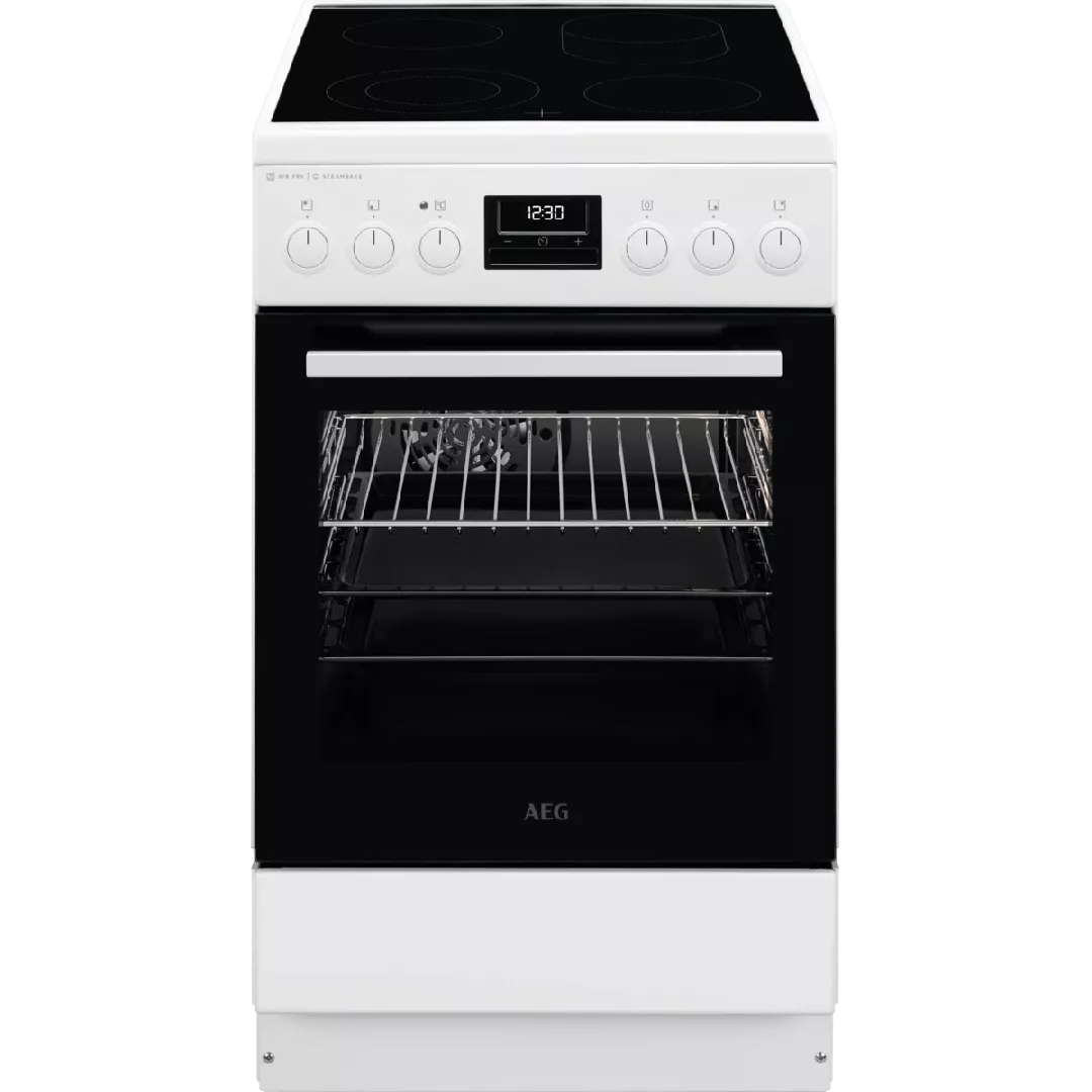 AEG 6000 SteamBake 58 L white