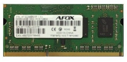 AFOX SO-DIMM DDR3 8GB 1866MHZ LV