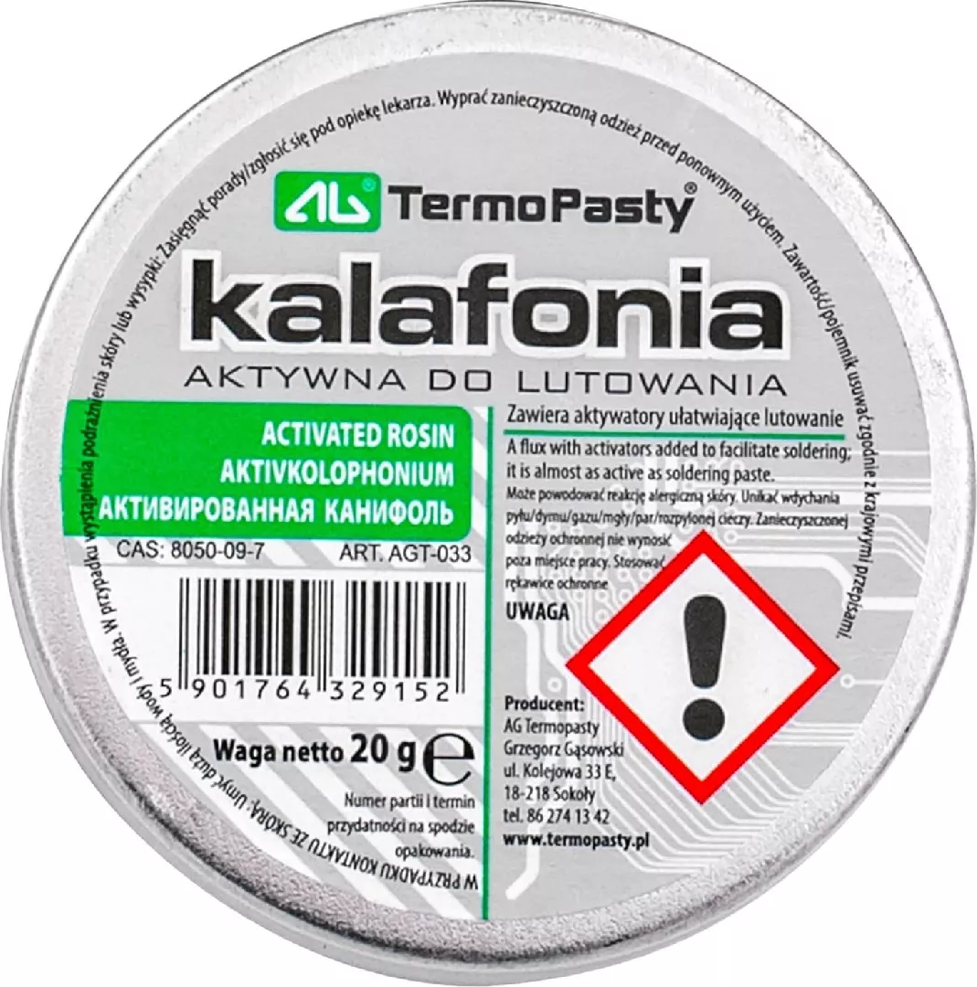 AG TermoPasty Kalafonia 20g AG AGT-033