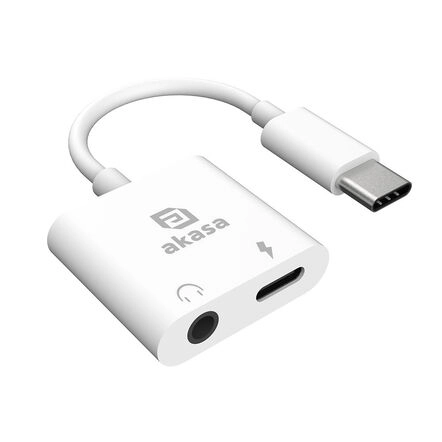 Akasa USB-C®  Audio/phono Adapter [1x USB-C®