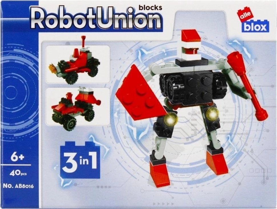 ALLEBLOX Klocki konstrukcyjne Robot 40 elementów