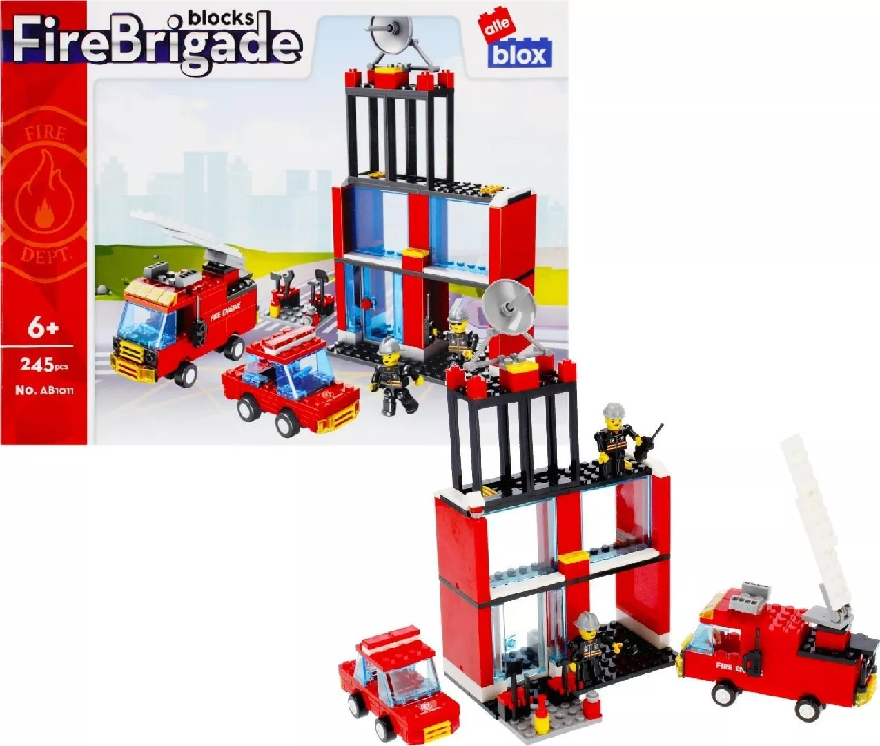 ALLEBLOX KLOCKI KONSTR ALLEBLOX STRAZ 245EL