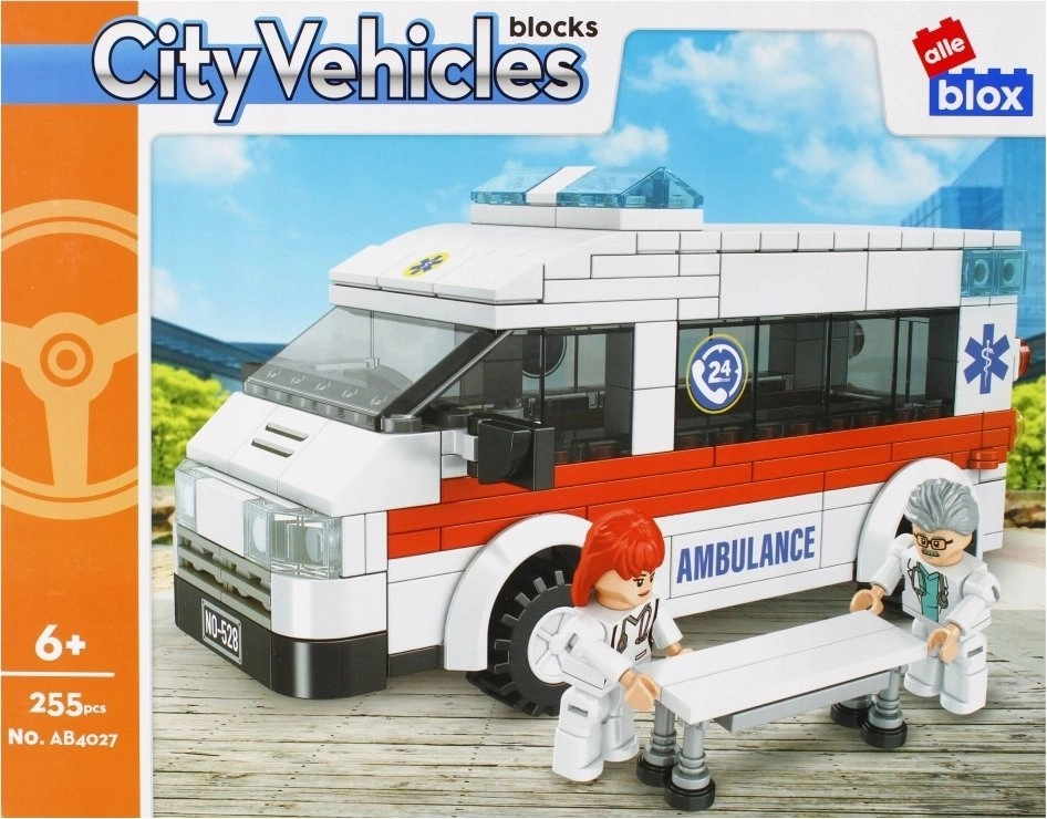 ALLEBLOX KLOCKI KONSTR ALLEBLOX CITY 255EL