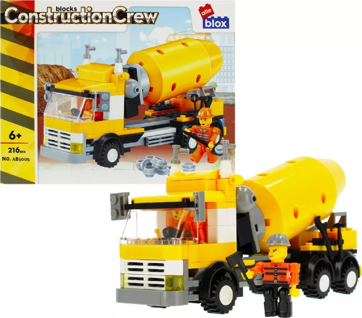 ALLEBLOX KLOCKI KONSTR ALLEBLOX BUDOW 216EL