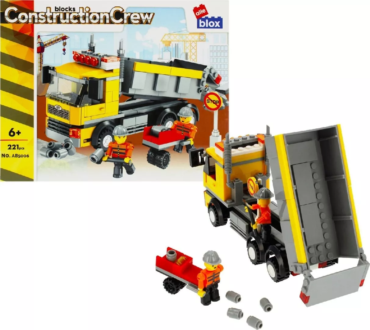 ALLEBLOX KLOCKI KONSTR ALLEBLOX BUDOW 221EL