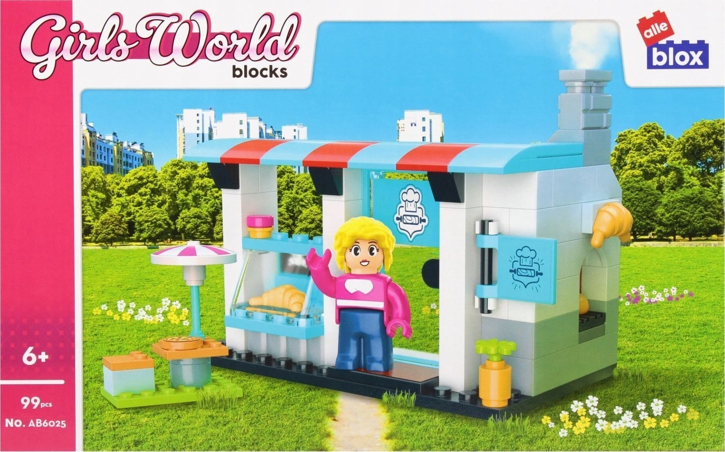 ALLEBLOX KLOCKI KONSTR ALLEBLOX GIRL CUK