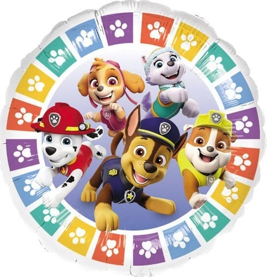 Standard Paw Patrol foil balloon 43cm