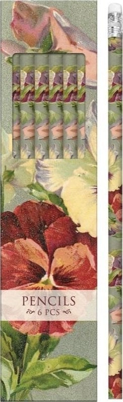 AMSCAN Decorative pencils STPEN13 pansies -