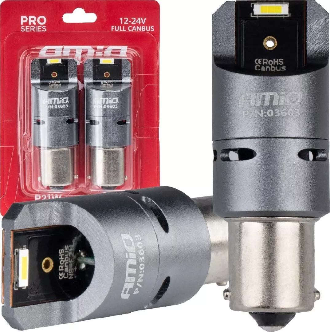 AMiO Żarówki led full canbus pro